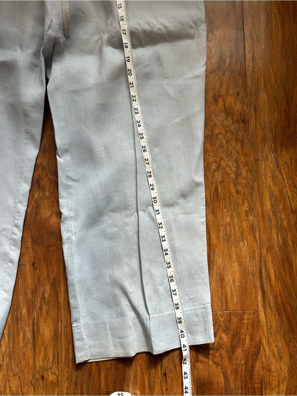 Women’s Linen Drawstring Pants Breathable Euro Summer Vacation Ralph Lauren - Picture 8 of 16